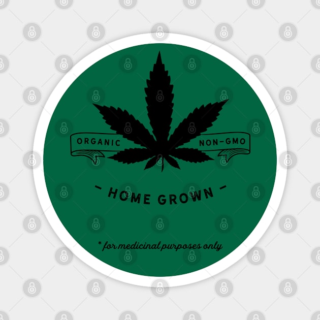 homegrown (medicinal) Magnet by mystudiocreate